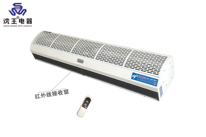 加强型贯流式遥控电热风幕机 加强型贯流式遥控电热风幕机